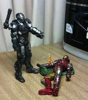 Iron Man Mark 6 Battle Damaged (Avengers) Custom Action Figure