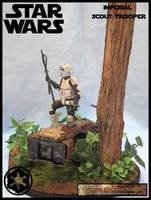 Scout Trooper (Star Wars) Custom Diorama / Playset