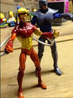 Pyro and Avalanche (Marvel Universe) Custom Action Figure