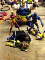 Pyro and Avalanche (Marvel Universe) Custom Action Figure