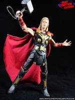Thor the Dark World (Poseable Cloth Cape) (Marvel Select) Custom Action Figure