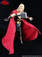 Thor the Dark World (Poseable Cloth Cape) (Marvel Select) Custom Action Figure