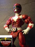 Red Power Ranger Motu Style (Power Rangers) Custom Action Figure