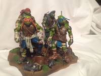 Teenage Mutant Ninja Turtles (Teenage Mutant Ninja Turtles) Custom Diorama / Playset