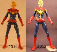 Captain Marvel Carol Danvers V2 (Marvel Legends) Custom Action Figure
