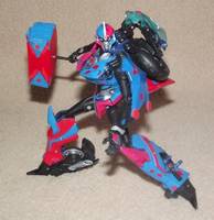 Harley Quinn Inspired Decepticlown Arcee (Transformers - Prime) Custom Action Figure