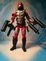 Crimson Guard Immortal/ Inferno-Viper (G.I. Joe) Custom Action Figure