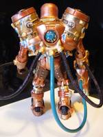 Steampunk Mr. Freeze (DC Superheroes) Custom Action Figure