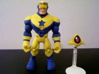 Booster Gold and Skeets (Justice League) Custom Action Figure