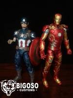 Captain America (Avengers 2 Age of Ultron) (Marvel Legends) Custom Action Figure