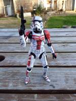 110th 'Blood Pack' Assualt Battalion Commander (Star Wars) Custom Action Figure