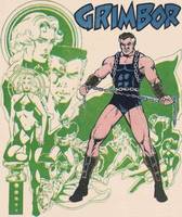 GRIMBOR the CHAINSMAN Legion of Super-Villains (DC Universe) Custom Action Figure