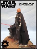 Darth Vader Battle Damage (Star Wars) Custom Diorama / Playset