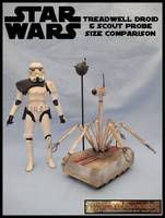 Treadwell Droid (Star Wars) Custom Action Figure
