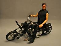 Daryl Dixon and Motorcycle (Walking Dead) Custom Action Figure