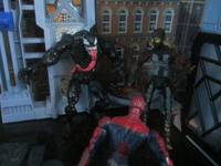 Spider-Man Triple Threat: Doctor Octopus, Ultimate Venom and Hotspot (Spider-Man) Custom Action Figure
