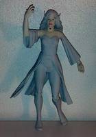 WHITE WITCH Mysa Nal Legion of Super-Heroes (DC Direct) Custom Action Figure