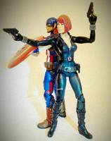 Movie Style Black Widow V1 (Marvel Select) Custom Action Figure