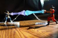 Beam Clash Effect Piece for SH Figuarts Goku and Vegeta (Dragonball Z) Custom Other
