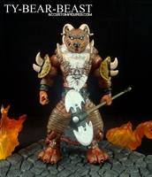 Ty-Bear-Beast (Masters of the Universe) Custom Action Figure