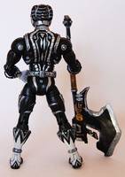 Megaforce Armored Black Ranger (Power Rangers) Custom Action Figure