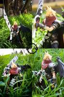 Kingdom Hearts Cloud Strife (Kingdom Hearts) Custom Action Figure