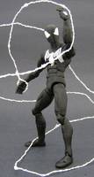 Symbiote Spiderman (Spider-Man) Custom Action Figure