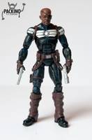 Nick Fury Jnr. Marcus Johnson (Marvel Legends) Custom Action Figure