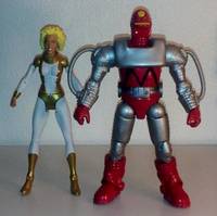 ROCKET RED Dmitri Pushkin Justice League Europe (DC Universe) Custom Action Figure