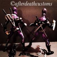 Cartoon Foot Soldiers (Teenage Mutant Ninja Turtles) Custom Action Figure