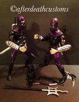 Cartoon Foot Soldiers (Teenage Mutant Ninja Turtles) Custom Action Figure