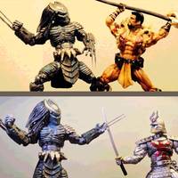 The "Bronze-Brawler" Predator (1:18 Scale, 3.75", 4") (Predator) Custom Action Figure