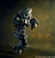 Commander Sarah Palmer (Halo) Custom Action Figure