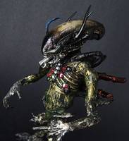 Alien Hybridz: Xeno Stalker (Alien vs Predator) Custom Action Figure