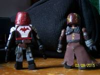 Arkham Knight Red Hood and Scarecrow Minimates (Minimates) Custom Action Figure