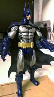 Batman Arkham Asylum Armoured Batsuit Repaint (Batman - Arkham City) Custom Action Figure