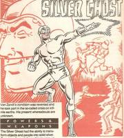 SILVER GHOST Secret Ociety of Super Villains (DC Universe) Custom Action Figure