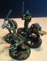 Heroclix Teenage Mutant Ninja Turtles (Teenage Mutant Ninja Turtles) Custom Miniature / Figurine