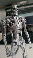 Rvt Endoskeleton Repaint (Chrome) (Terminator) Custom Action Figure
