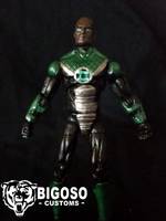 Green Lantern John Stewart (DC Infinite Heroes) Custom Action Figure