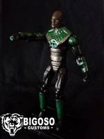 Green Lantern John Stewart (DC Infinite Heroes) Custom Action Figure