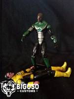 Green Lantern John Stewart (DC Infinite Heroes) Custom Action Figure
