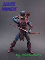 Zombie Hawkeye (Marvel Universe) Custom Action Figure