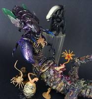 Alien Hybridz: the Horde Queen (Aliens) Custom Action Figure