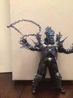 Custom Blue Ghost Rider- Vengeance (Ghost Rider) Custom Action Figure