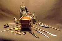 Lone Wolf and Cub Daigoro and Baby Cart Playset (Marvel Legends) Custom Action Figure