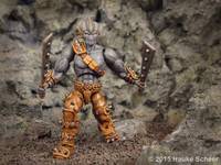 3D Printed Alien Warrior Ajax Strongback (Original) Custom Action Figure