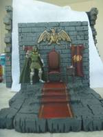 Dr. Doom Throne Room (Marvel Universe) Custom Diorama / Playset