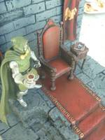 Dr. Doom Throne Room (Marvel Universe) Custom Diorama / Playset
