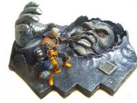 Apocalypse Surprise! (Marvel Universe) Custom Diorama / Playset